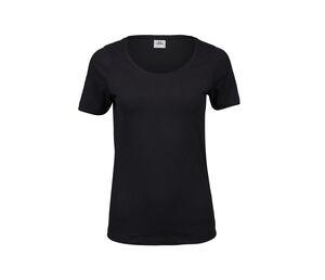 TEE JAYS TJ450 - T-shirt stretch col rond Black
