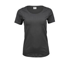 TEE JAYS TJ450 - T-shirt stretch col rond Dark Grey