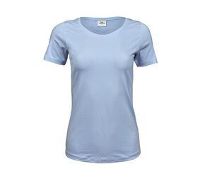 TEE JAYS TJ450 - T-shirt stretch col rond Light Blue
