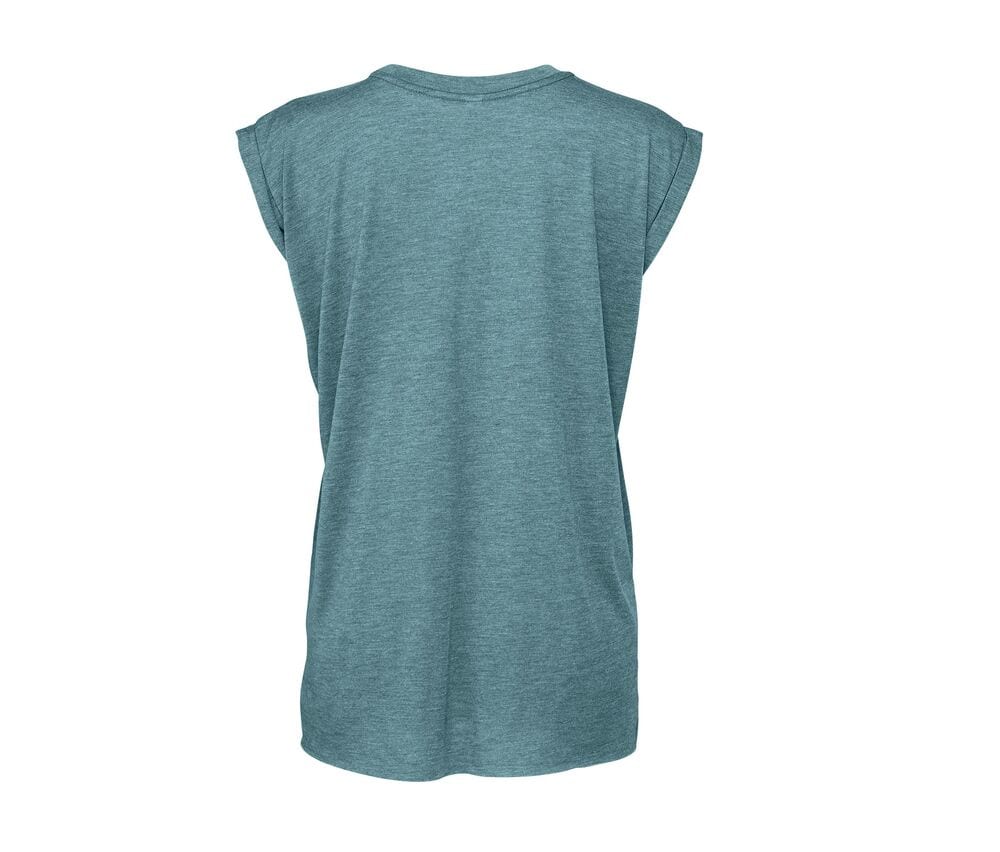Bella+Canvas BE8804 - Women's t-shirt with rolled sleeves