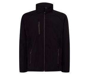 JHK JK500K - 3-layer children's softshell jacket Black