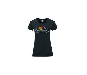 FRUIT OF THE LOOM VINTAGE SCV151 - Fruit of the Loom logo womens t-shirt