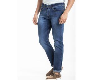 RICA LEWIS RL703 - Mens straight stretch stone jeans
