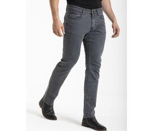 RICA LEWIS RL704 - Men's straight stretch jeans Grey