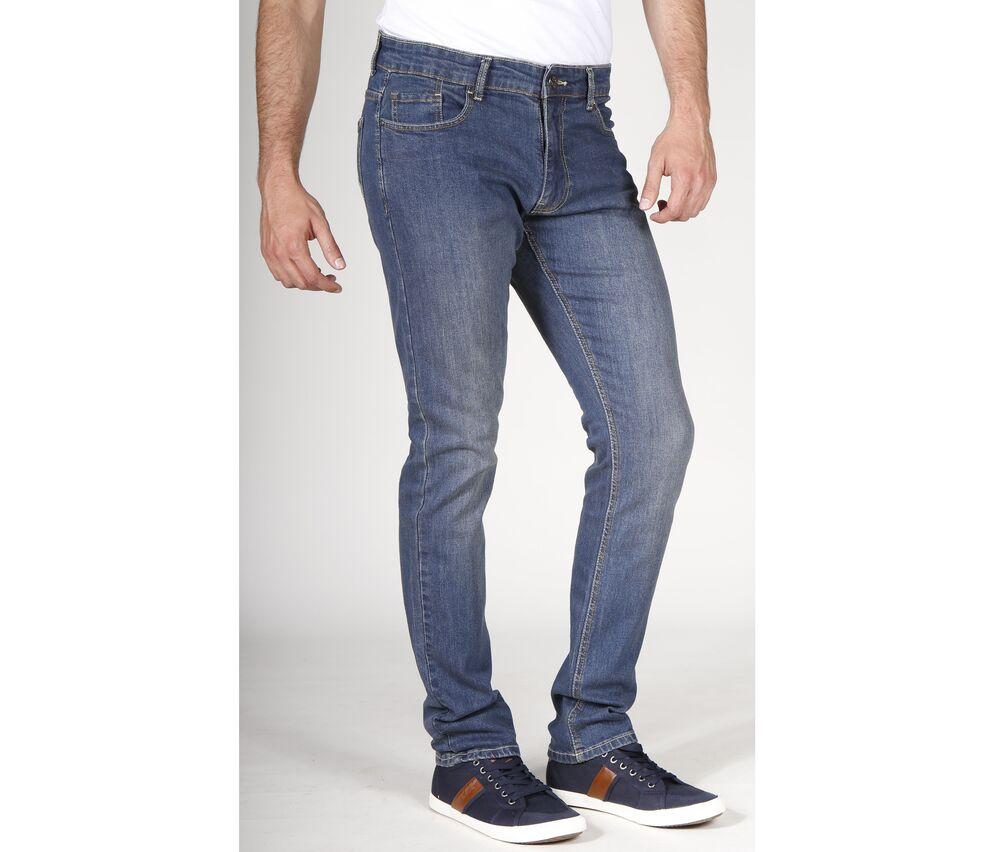 RICA LEWIS RL801 - Men's Slim Fit Stretch Stone Jeans