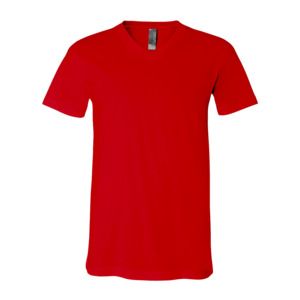 BELLA+CANVAS B3005 - Unisex Jersey Short Sleeve V-Neck Tee Red