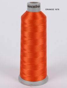 Madeira M918 - PolyNeon 40 Thread 5000m Orange 1678