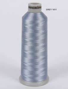 Madeira M918 - PolyNeon 40 Thread 5000m Grey 1611