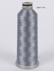 Madeira M918 - PolyNeon 40 Thread 5000m Grey 1718