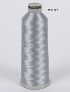 Madeira M918 - PolyNeon 40 Thread 5000m Grey 1811