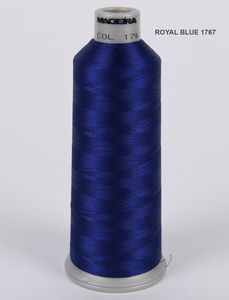 Madeira M918 - PolyNeon 40 Thread 5000m Royal Blue 1767