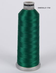Madeira M918 - PolyNeon 40 Thread 5000m Emerald 1750