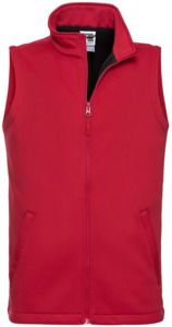 Russell R041M - Smart Softshell Gilet Mens Classic Red