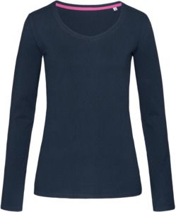 Stedman ST9720 - Claire Long Sleeve T-Shirt Ladies Marina Blue