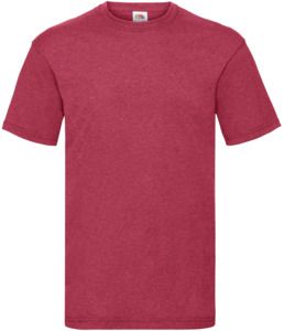 Fruit Of The Loom F61036 - Valueweight T-Shirt Heather Red