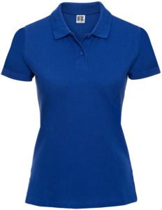 Russell R569F - Classic Cotton Polo Ladies Bright Royal