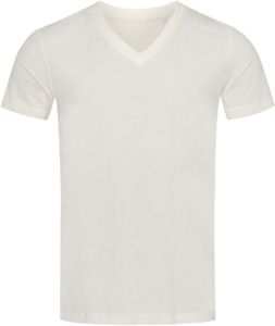 Stedman ST9210 - Green Urban James Organic V-Neck T-Shirt Mens Winter White