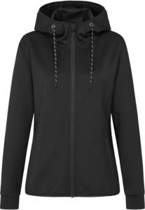 Stedman ST5940 - Recycled Hooded Scuba Jacket Ladies Black Opal