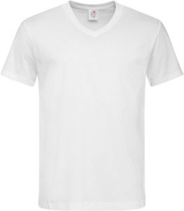 Stedman ST2300 - Classic V-Neck T-Shirt 155gm White