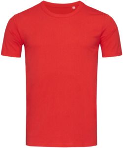 Stedman ST9020 - Morgan Crew Neck T-Shirt Crimson Red