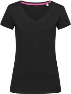 Stedman ST9130 - Megan V-Neck Ladies T-Shirt Black Opal