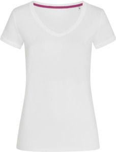 Stedman ST9130 - Megan V-Neck Ladies T-Shirt White