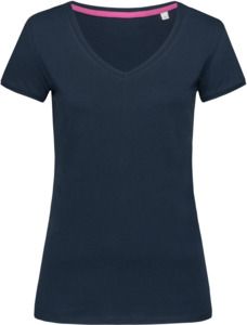 Stedman ST9130 - Megan V-Neck Ladies T-Shirt Marina Blue