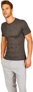 Absolute Apparel AA501 - Thermal Short Sleeve T Charcoal