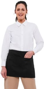 Absolute Apparel AA76 - Waist Apron With Pocket Black