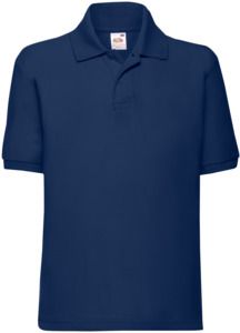 Fruit Of The Loom F63417 - Polo 65/35 Kids Navy
