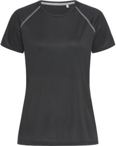 Stedman ST8130 - Sports Team Raglan T-Shirt Ladies Black Opal