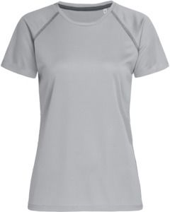 Stedman ST8130 - Sports Team Raglan T-Shirt Ladies Silver Grey