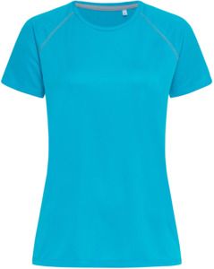 Stedman ST8130 - Sports Team Raglan T-Shirt Ladies Hawaii Blue