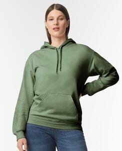 Gildan GSF500 - Softstyle Midweight Pullover Hood Military Green
