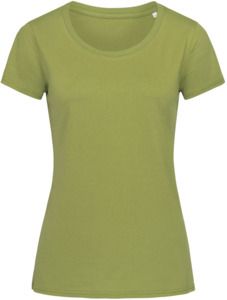 Stedman ST9300 - Green Urban Janet Organic Crew Neck T-Shirt Ladies Earth Green
