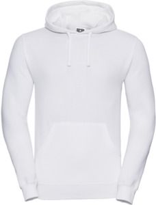 Russell R575M - Adult Hooded Sweat White