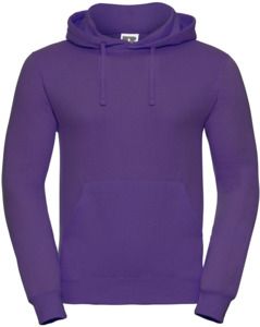 Russell R575M - Adult Hooded Sweat Purple