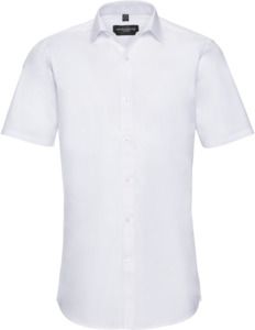 Russell Collection R961M - Ultimate Stretch Short Sleeve Shirt Mens White
