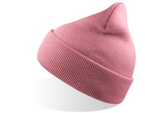 Atlantis ACWIND - Wind Beanie With Turn Up Double Skin Pink