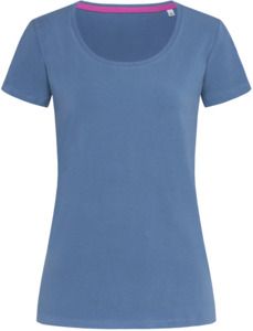 Stedman ST9700 - Claire Crew Neck Ladies T-Shirt Denim Blue