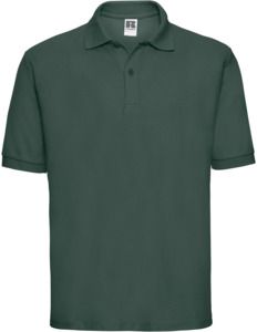 Russell R539M - Classic PolyCotton Polo 215gm Bottle Green