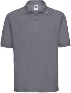 Russell R539M - Classic PolyCotton Polo 215gm Convoy Grey