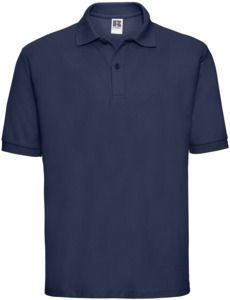 Russell R539M - Classic PolyCotton Polo 215gm French Navy