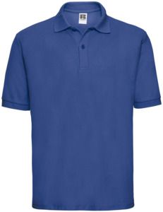Russell R539M - Classic PolyCotton Polo 215gm Bright Royal