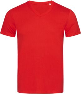 Stedman ST9010 - Ben V-Neck T-Shirt Crimson Red