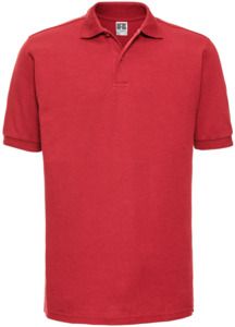 Russell R599M - Hardwearing Polycotton Polo Mens Bright Red