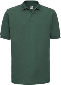 Russell R599M - Hardwearing Polycotton Polo Mens Bottle Green