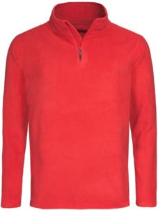 Stedman ST5020 - Outdoor Half Zip Fleece Mens Scarlet Red