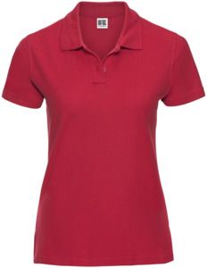 Russell R577F - Ultimate Cotton Polo Ladies Classic Red