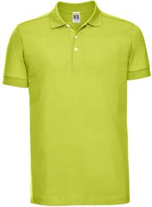 Russell R566M - Stretch Polo Mens Lime